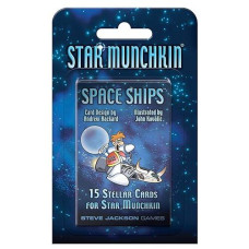 Steve Jackson Games Star Munchkin Space Ships Booster Pk Blue