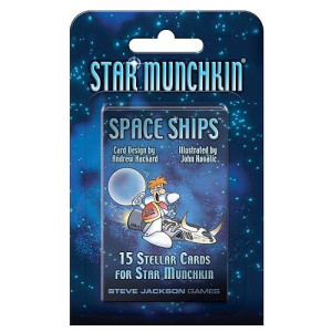 Steve Jackson Games Star Munchkin Space Ships Booster Pk Blue