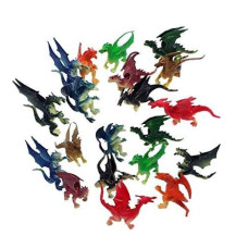 20 Pieces Mini Dragons 2.5 Inch To 3 Inch