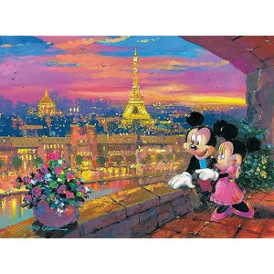 Ceaco - James Coleman - Disney Fine Art - Paris Sunset - 1000 Piece Jigsaw Puzzle