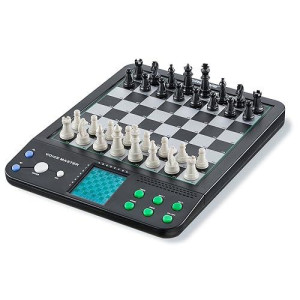 Electronic Magnetic Chess And Checkers Set 10", 8-In-1 Board Games, Digital Staunton Chess Board Game Sets For Adults & Kids, Teenager Toys, Gifts For Boys And Girls Ages 7 8 9 10 11 12+ Years Old