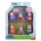 Peppa Pig And Family Figure Grandpa Granny Exclusive Set Of 6