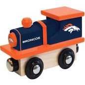 Masterpieces Nfl Denver Broncos Real Wood Toy Train, For Ages 3+