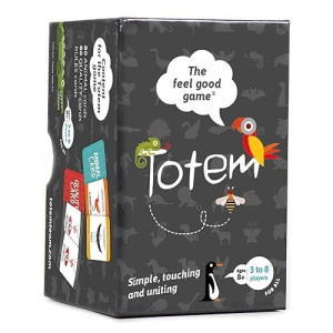 Totem The Feel Good Game, Self-Esteem Counseling Game For Team Building, School, Family Game Night Social Emotional Learning Activities For Kids, Teens, Adults Therapy Toys
