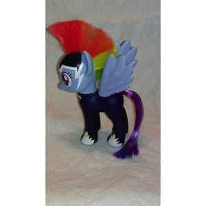 My Little Pony Friendship Is Magic Power Ponies Zapp Tonnerre Rainbow Dash Exclusive Figure