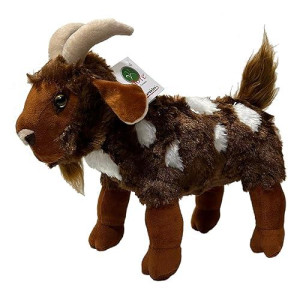 Adore 15" Standing Mocha The Spotted Goat Plush Stuffed Animal Toy