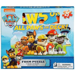 Paw Patrol 25 Piece Foam Jigsaw Puzzle