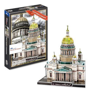 Az Trading & Import Pzsic Saint Isaacs Cathedral 3D Puzzle, 105Piece