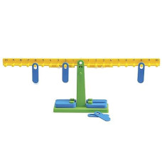 Edxeducation Student Math Balance - In Home Learning Manipulative For Early Math And Number Concepts - Includes 20 Weights - Beginner Addition, Subtraction And Equations