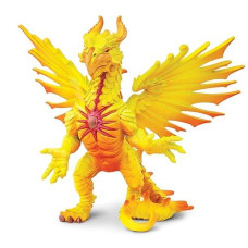 Safari Ltd. Sun Dragon Figurine - Hand-Painted, Mystical 6" Model Figure - Fantasy Toy For Boys, Girls & Kids Ages 4+