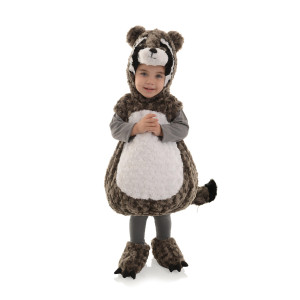 Underwraps Toddlers Raccoon Belly Babies Costume, Multi, Medium (18-24)