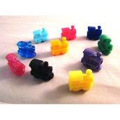Mexican Train Assorted Domino Markers (Set Of 10) By Chh