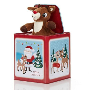 Rudolph The Red-Nosed Reindeer Jack-In-The-Box