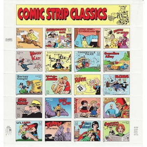 Usps Comic Strip Classics (Classic Collection) (Sheet Of 20) 32 Cent Postage Stamps 1995 Scott #3000