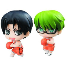 Megahouse Kuroko'S Basketball: Petit Chara Midorima & Takao Re-Paint Versions Set