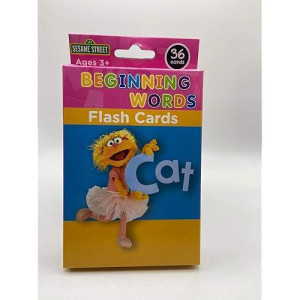 Sesame Street Beginning Words Flash Cards