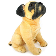 Viahart Pippen The Pug - 13 Inch Large Dog Stuffed Animal Plush Dog - By Tiger Tale Toys