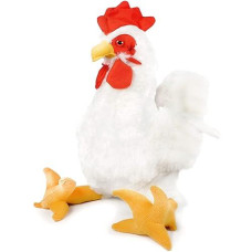 Viahart Heidi The Hen - 16 Inch Large Chicken Stuffed Animal Plush Rooster - By Tigerhart Toys