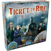 Ticket To Ride United Kingdom Board Game Expansion | Board Game For Adults And Family | Train Game | Ages 8+ | For 2 To 5 Players | Average Playtime 30-60 Minutes | Made By Days Of Wonder