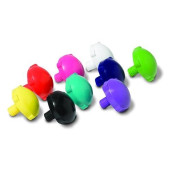 Sure-Grip Fomac Dance Plugs - Suitable For Jam Skating - Versatile Toe Stop Replacements For Enhanced Skating Performance - Durable & Stylish, Comes In Variety Of Colors - A Pack Of 2 (5/8", Blue)