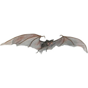 Loftus International Light Up Eyes Demon Bat Halloween 47" Decoration Prop Brown Novelty Item