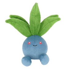 Sanei Pokemon All Star Series Oddish Stuffed Plush, 7"