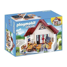 Playmobil 6865 City Life School House With Moveable Clock Hands
