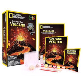 National Geographic Volcano Science Kit - Kids Can Build And Erupt A Volcano, Stem Science & Educational Toys Make Great Kids Activities