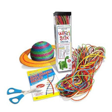 Wikk Stix Stem Pak, 108 Feet Of Wikki Stix In Bright Colors To Take The Challenge Out Of Stem Activities, Made In The Usa