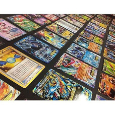 Pokemon Tcg : 100 Card Lot Rare, Com/Unc, Holo & Guaranteed Ex, Mega Or Full Art,