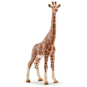 Schleich Wild Life Realistic Female Giraffe Animal Figurine - Authentic Detailed Wild Female Giraffe Toy For Boys And Girls Education Imagination And Play, Highly Durable Gift For Kids Ages 3+