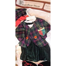 1993 Muffy Vanderbear Alice "Highland Fling" Scottish Dance Collection Outfit