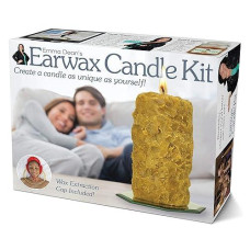 Prank-O Earwax Candle Kit Gag Gift Empty Box, Father'S Day, Wrap Your Real Present In A Convincing And Funny Fake Gift Box, Practical Joke For Birthday Presents, Holidays, Parties