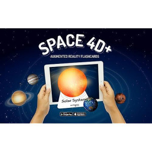 Octagon Studio Space 4D+ Augmented Reality Cards: 26 Space-Themed Cards, Companion App, Vr Tour, 17 Languages