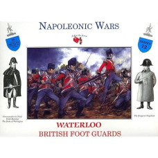 Napoleonic War British Foot Guards Infantry 16 Unpainted Plastic Figures In 4 Poses 1/32 Scale A Call To Arms Compatible With Airfix Armies In Plastic Marx Type By A Call To Arms
