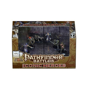 WizKids WZK71782 Pathfinder Battles Iconic Heroes Box Set V Miniature