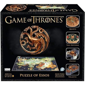 4D Cityscape Game Of Thrones (Got) 3D Time Puzzle Of Essos (1400-Piece)