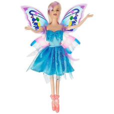 Kole Ballet Dancer Fashion Doll With Butterfly Wings