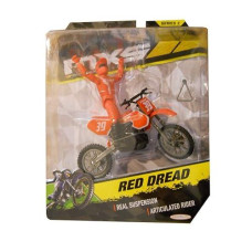 Mxs Moto Extreme Sports Series Red Dread #39 Motorcycle & Action Figure By Mxs Motocross