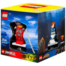 Lego 4 Minifigures Boxed Giftset Cube 2015 - Superheroes, Chima, Ninjago, And City Themes