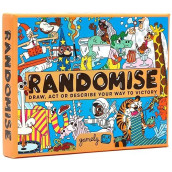 Randomise: The Hilarious Pocketsize Party Game Of Acting, Drawing And Describing.