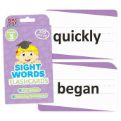 Pint-Size Scholars 100 Vocabulary Flash Cards For Sight Words - 6 Learning Games Per Deck For Preschool & Elementary Early Learning - 3Rd Grade