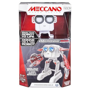 Meccano-Erector - Micronoid - Red Socket, Programmable Robot Building Kit