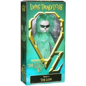 Living Dead Dolls - The Lost In Oz Exclusive Emerald City Variant - Teddy As The Lion By Living Dead Dolls