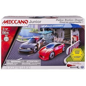 Meccano-Erector Junior - Police Station Chase Building Set