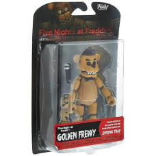 Funko Five Nights At Freddy'S Pop Articulated Golden Freddy Action Figure, Multicolor, 5.5 Inches