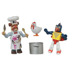 Minimates- The Muppets- Stunt Show Gonzo & Batter Damaged Swedish Chef