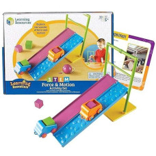 Learning Resources Stem Force & Motion Activity Set, 20 Pieces, Ages 5+