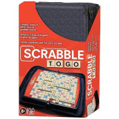 Winning Moves Games Scrabble To Go Usa, A Travel Version Of The World'S Favorite Word Game, For 2 To 4 Players, Ages 8+ (1202), Black,Red