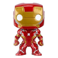 Funko Pop Marvel: Captain America 3: Civil War Action Figure - Iron Man, Multi-Colored, Standard (7224)